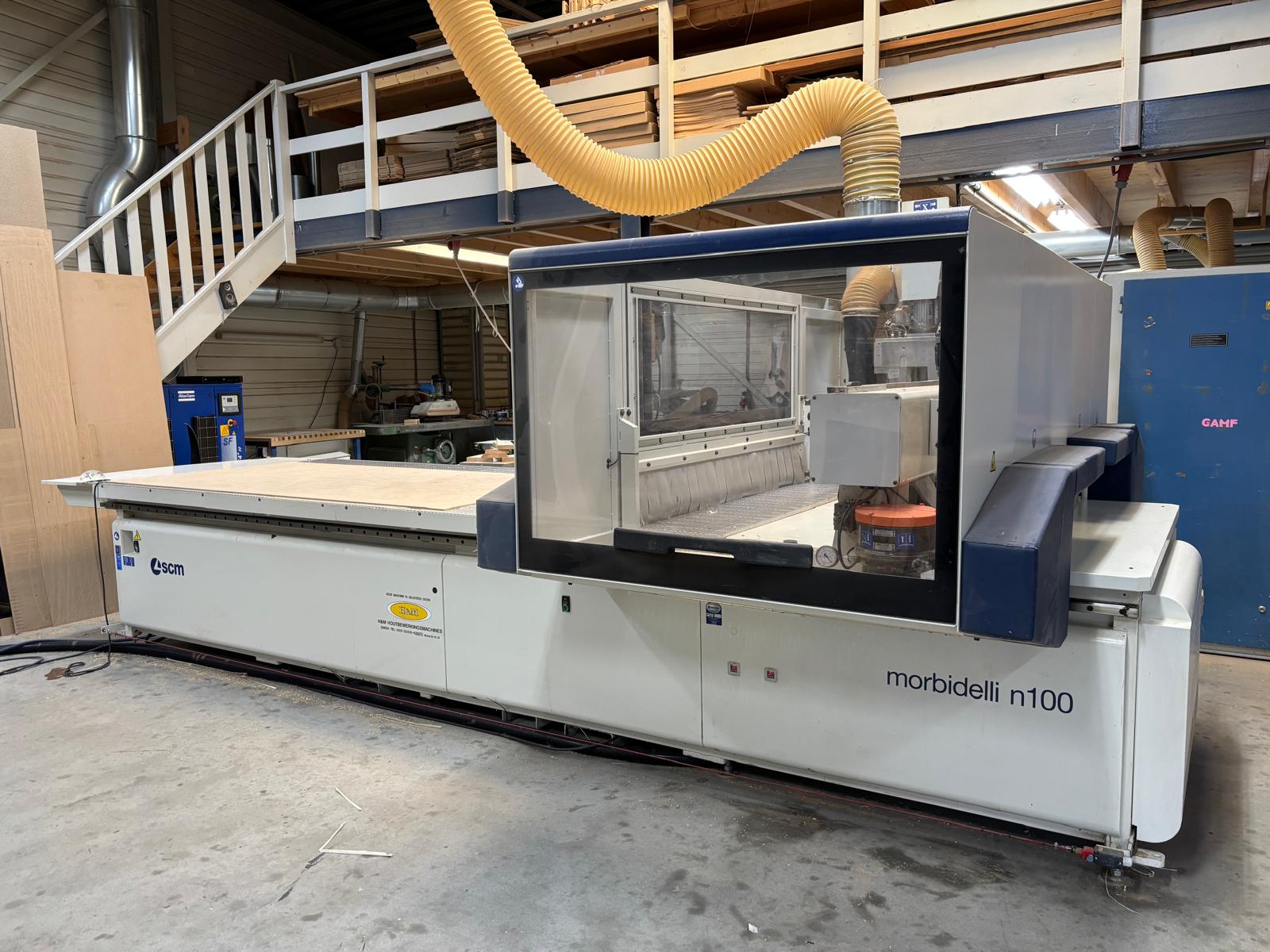 CNC-machine in de werkplaats